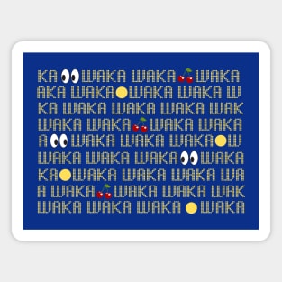 Waka Waka | 80s Video Game | Retro | Nostalgia Magnet